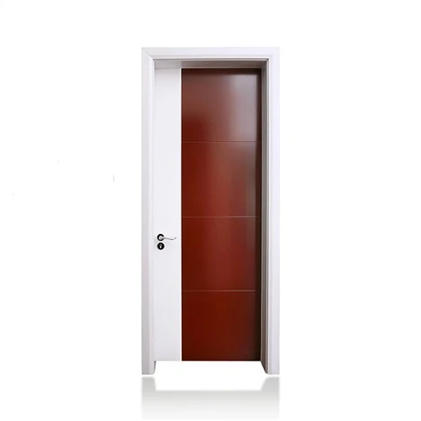 Pintu WPC Dicat Merah Pintu Environmenal Pintu Safty