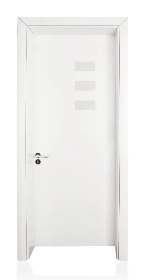 Waterproof Anti-insect Flame-retardant No-formaldehyde WPC Laminated Door For Hotel Hospital School best